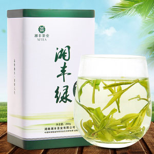 湖南绿茶茶叶散装湘丰浓香型炒青绿茶2019年高山云雾茶