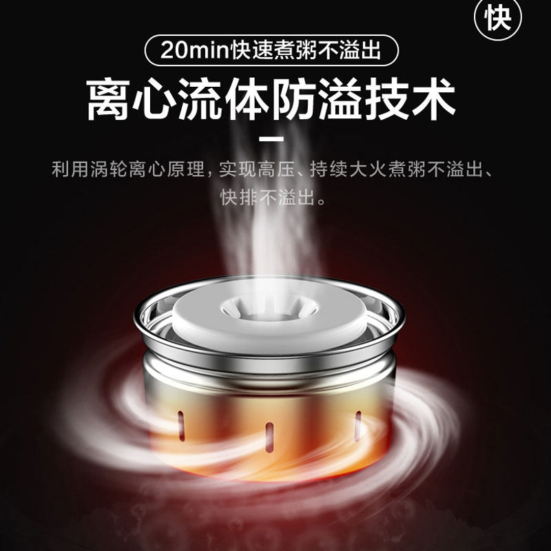 midea /美的my-ht5088pg电压力锅 midea美的易酷电压力锅