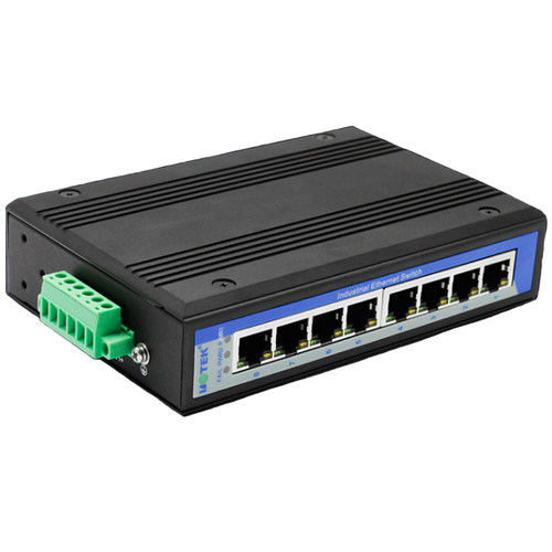 宇泰UT-60-D8GT 千兆8路网线交换器 全电口全千兆以太网络交换机 工业级8口1000M网络集线器RJ45多路分线器网 - 图1