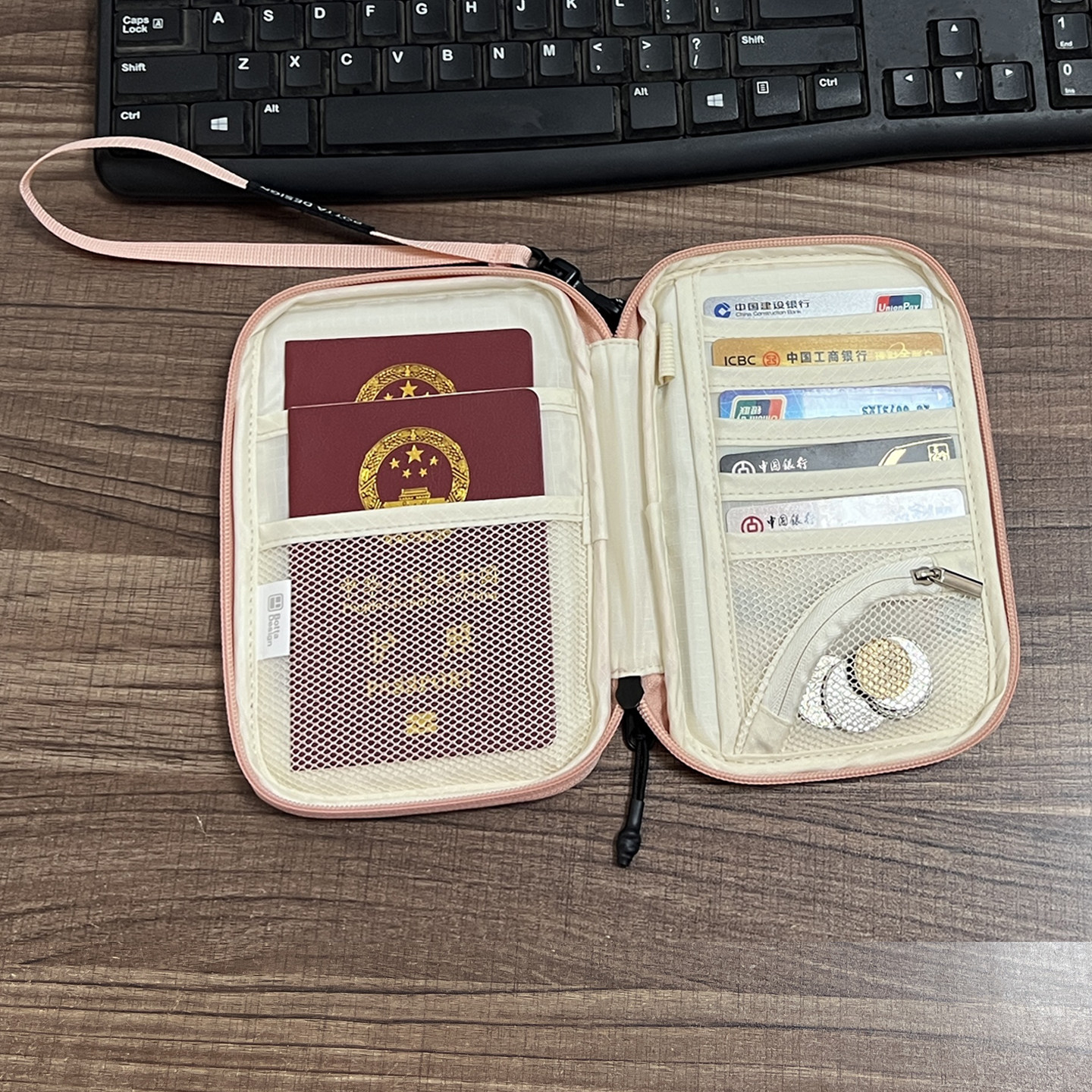 RFID anti-theft brush overseas travel passport holder