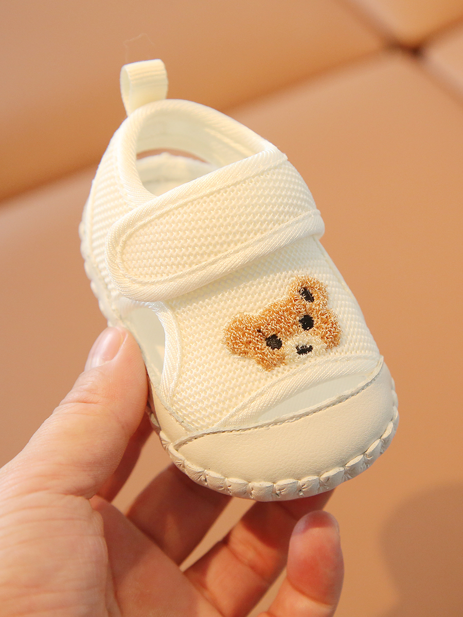 夏季0612月婴儿凉鞋男宝宝学步鞋软底一岁婴幼儿鞋子夏款包头女 - 图0