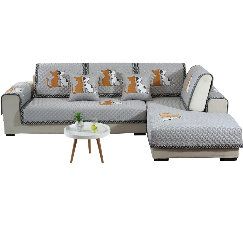 四季通用沙发垫防滑坐垫子简约现代2022新款夏季皮沙发套巾罩盖布,淘宝优惠券,粉丝福利购,淘宝优惠卷