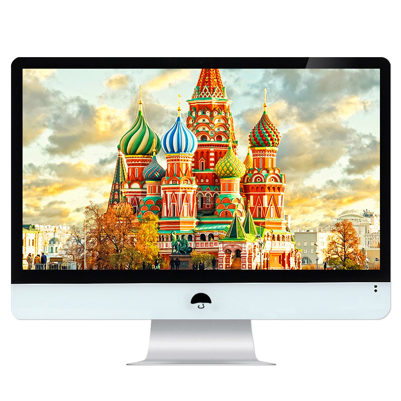 典籍18.5-23.6英寸一体机电脑四核 广州鑫石数码一体机