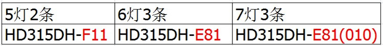 适用海信LED32K20JD 32EC260JD 32K188灯条 HD315DH-81_010_3X7-图3