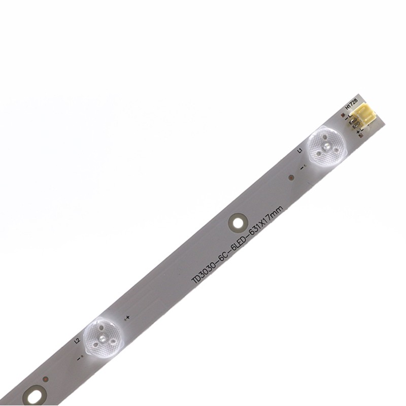 理想LED3217 3260 3270灯条6灯6V灯珠 TD3030-6C-6LED-632X17MM - 图3