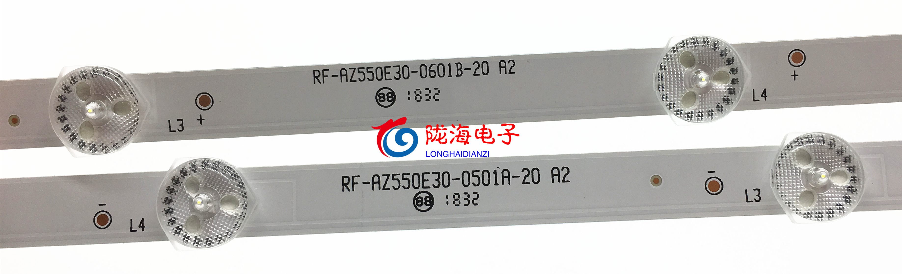 适用LG 55UJ6200-U灯条PPTV W55US灯条RF-AZ550E30-0601B/0501A-1 - 图2