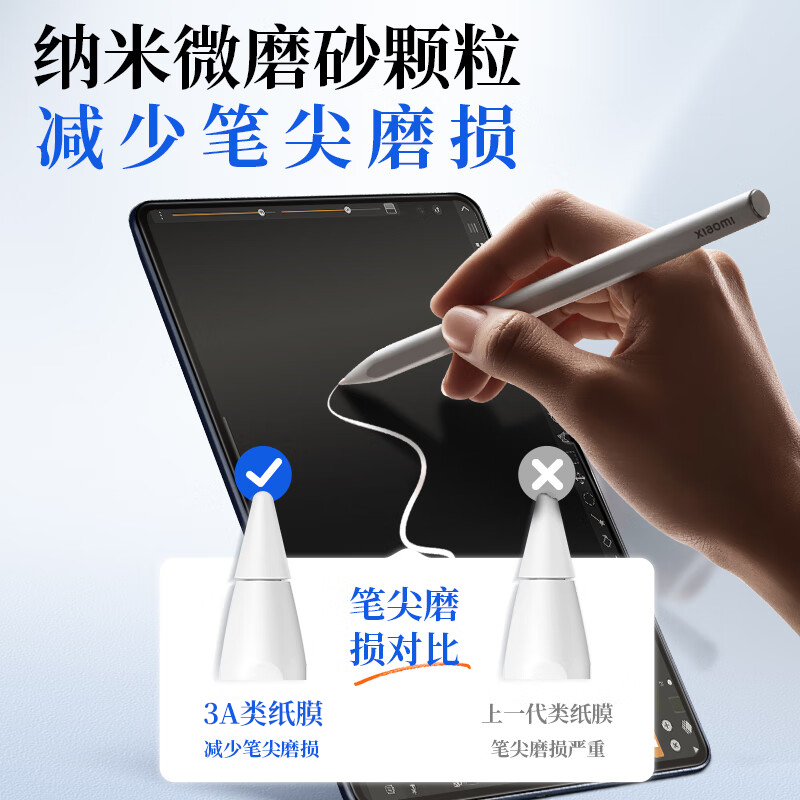 博域3A类纸膜适用华为平板matepadpro13.2类纸膜华为matepadpro112024类纸膜绘画防反光matepadpro13.2贴膜 - 图1