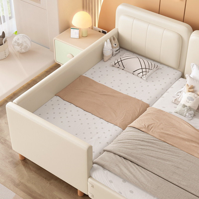 儿童床小床拼接大床带护栏加宽床拼接床边床男孩侧边床新生婴儿床,淘宝优惠券,粉丝福利购,淘宝优惠卷