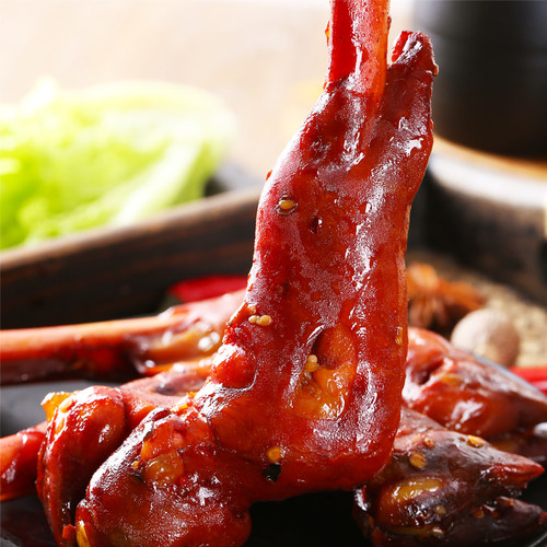 东北烧烤碳烤羊蹄子熏酱卤味羊脚烧烤店商用食材真空即食包邮 - 图1