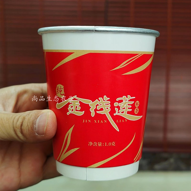 金线莲随手杯茶福建土楼金线莲养肝的茶益生茶土楼养生茶10杯一桶