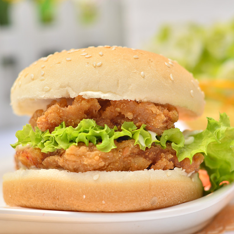 尽美藤椒味劲脆鸡排100克*10片裹粉鸡胸肉汉堡肉商用油炸半成品,淘宝优惠券,粉丝福利购,淘宝优惠卷