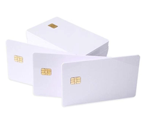 Contact Type IC Card 4442 White Card Small Chip Driver Card IC Membership Card 4442 Membership Card