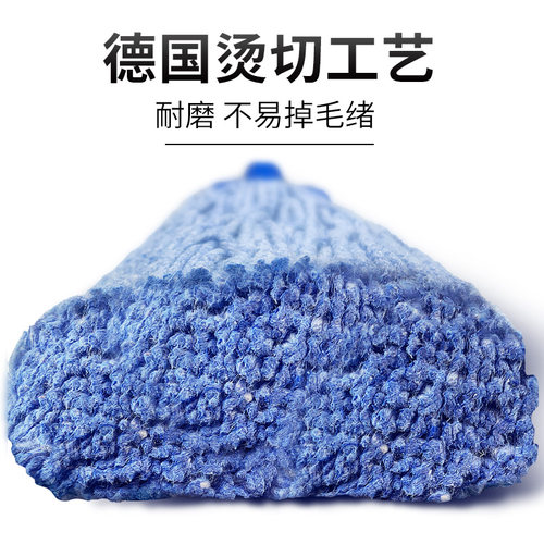 棉纱拖把2022新款神器家用老式墩布懒人拖地砖专用大号出口一拖净 - 图0
