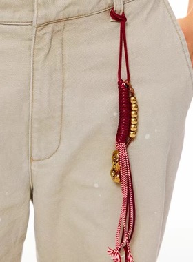 好事发生流苏编织红绳吊坠小众设计感包包挂件钥匙扣吊坠