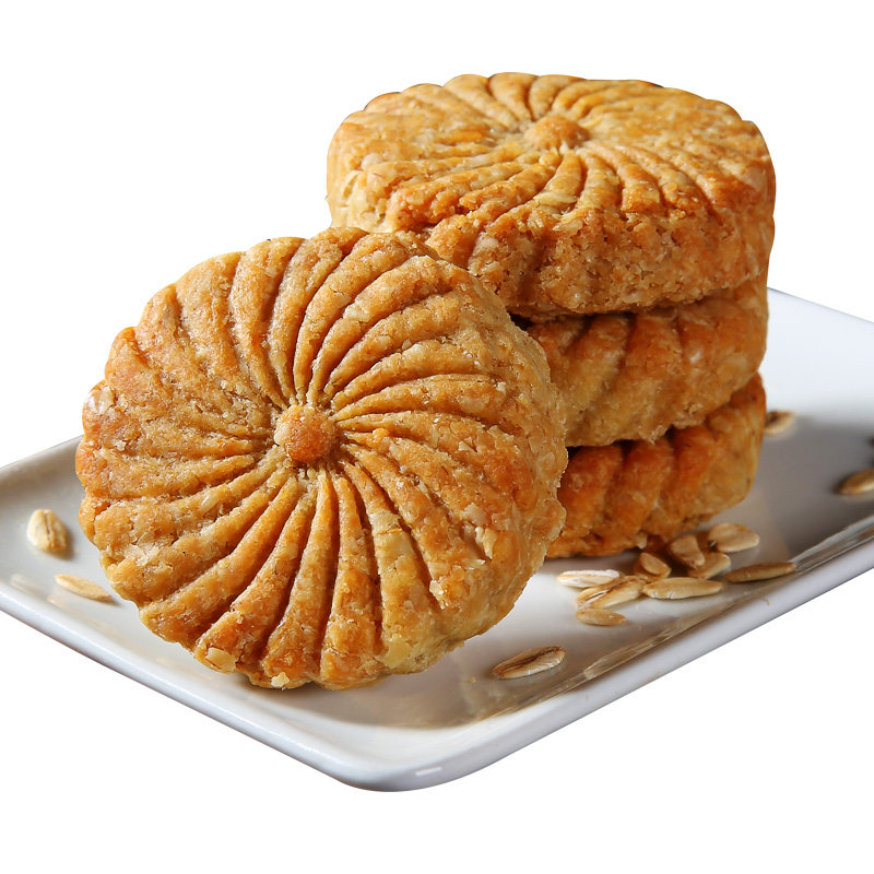 魔芋饼干糖精压缩杂卡脂肪热量燕麦 锦玟食品营养（消化）饼干