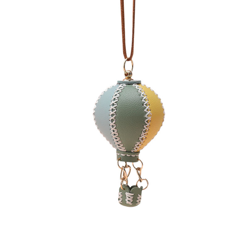 浪漫热气球车挂件DIY材料包手工皮具钥匙扣团建活动手工DIY材料包,淘宝优惠券,粉丝福利购,淘宝优惠卷