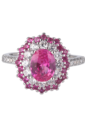 高含量高碳钻轻奢戒指