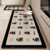 Kitchen floor mats, non-slip and oil-proof, wipe-free carpets, sink absorbent mats, special 2026 new foot mats