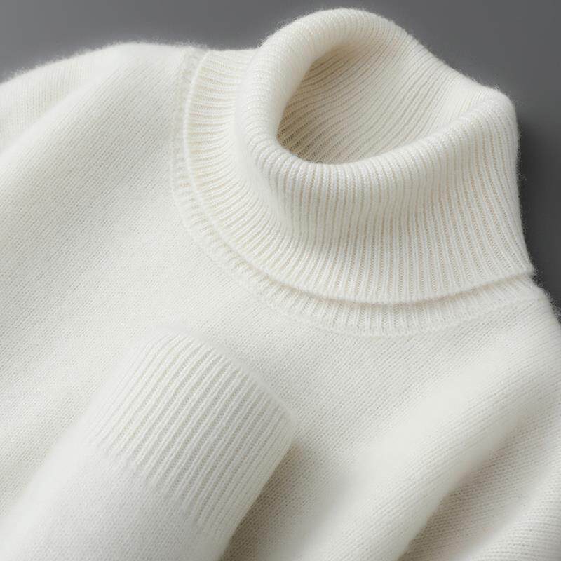 冬季双股加厚100%纯羊毛衫男高领套头毛衣休闲宽松针织打底羊绒衫,淘宝优惠券,粉丝福利购,淘宝优惠卷