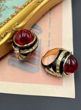 铜青岛小中古vinta戒指/指环