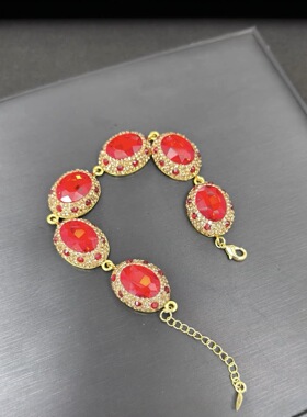 彩色多巴胺手链施华水晶捷克钻手