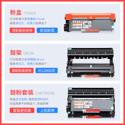 巨威适用富士施乐p228db硒鼓M228z p268dw m268z粉盒M268dw M228fb打印机M228b p268b墨盒M228db P268d鼓架 - 图2