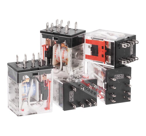 正品欧姆龙OMRON继电器MY2N-D2-CR-GS-J AC DC 12V 24V 110V 220V - 图2