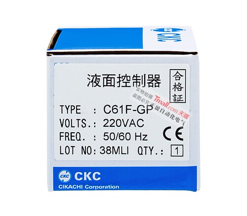 正品松菱CKC水位开关控制器C61F-GP液位继电器AC220V-24VDC-380V - 图3