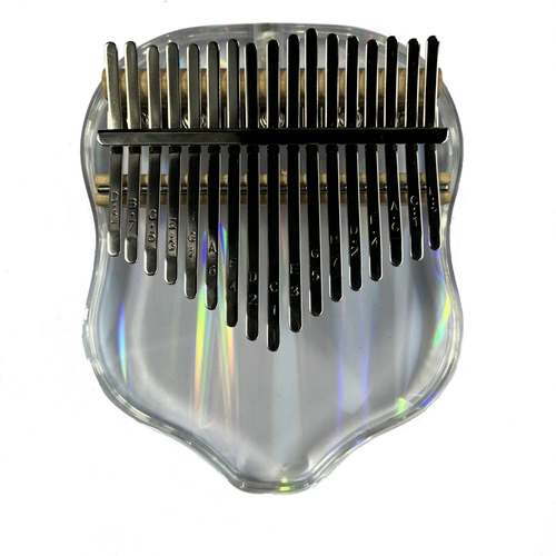 智乐卡林巴 Простой учебный кристальный большой палец, роязни, девочки, первичные ученые, прозрачный, гель починка 17 Инь подлинный