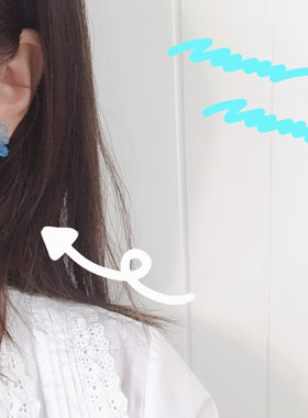炫彩渐变透明小熊软糖少女风亮片