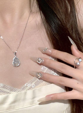 超火新中式金枝玉叶福禄纯银项链