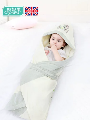 Хлопковое одеяло для младенца, зимний детский спальный мешок для новорожденных, осеннее, увеличенная толщина