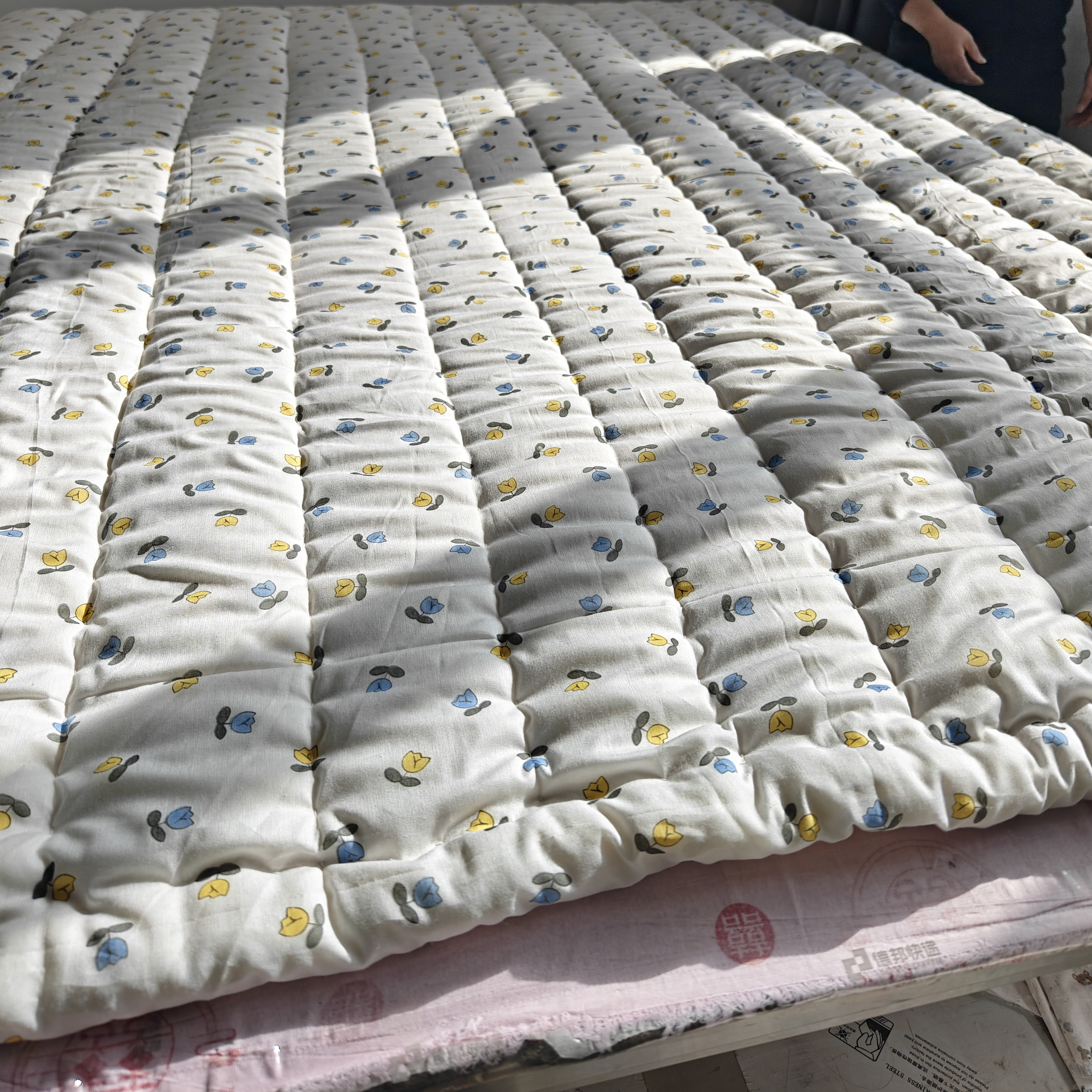 新疆尉犁棉被丝路银絮有网棉被手工被(无品牌)盖垫被两用头茬新棉,淘宝优惠券,粉丝福利购,淘宝优惠卷