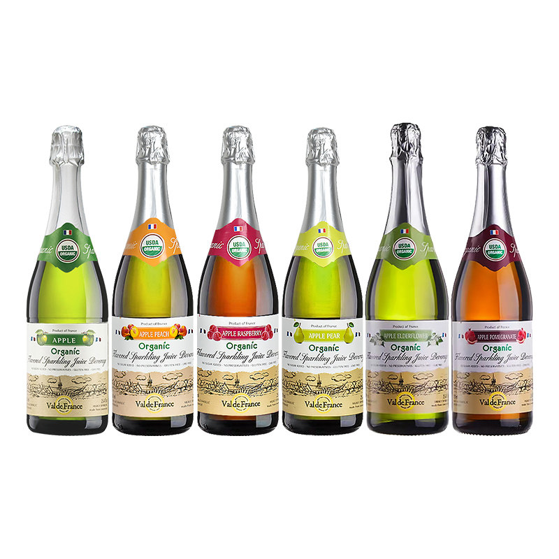 法国进口沃迪安水蜜桃无醇起泡酒香梨无酒精气泡酒果酒树莓苹果汁,淘宝优惠券,粉丝福利购,淘宝优惠卷