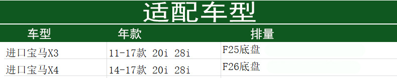 适配宝马X3 X4 20i 28i 11-17款 空调滤芯格滤清器曼牌CUK19004