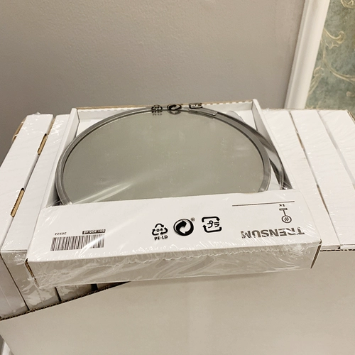 Ikea, современное двусторонное универсальное зеркало из нержавеющей стали