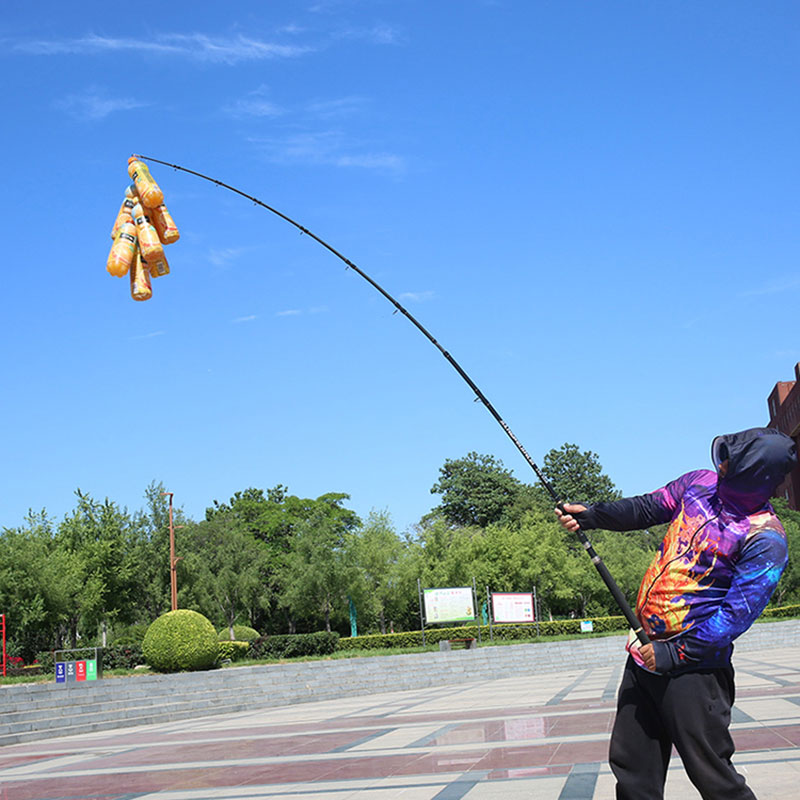 巨物碳素雷强竿重雷竿3米XXH路亚打黑鱼竿xxxh超硬锚鱼杆海钓远投 - 图1
