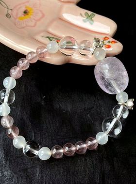 天然神谕手链水晶转运珠