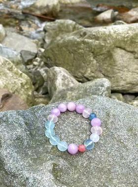 花神的祝福紫锂辉手链