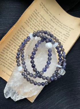 堇青石仪式感神秘手链好身材