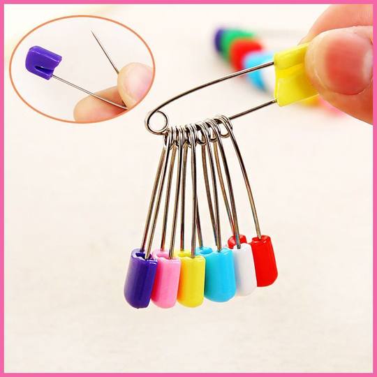 Large safety safety pin for infants