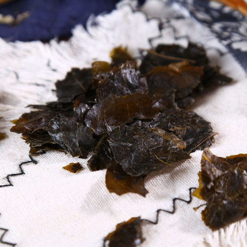 新鲜天然中药材云南大叶苦丁茶 毛冬青茶 苦甘叶500g散装包邮 - 图1