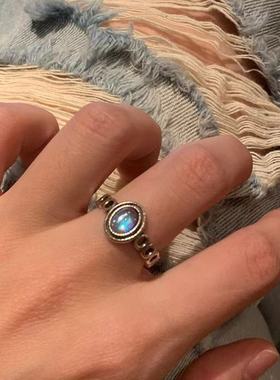 宫廷~叠戴vintage戒指小众独特古着食指戒女高级感指环开口可调节