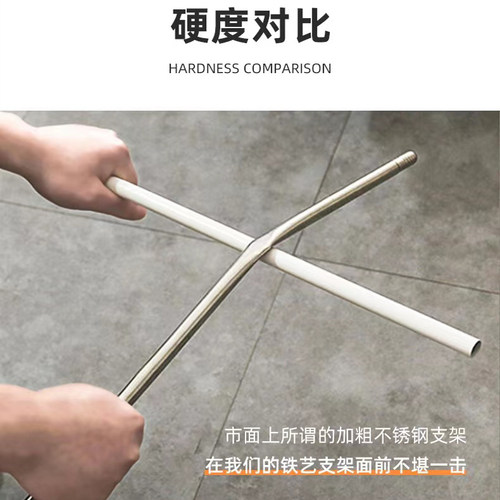 烤漆落地蚊帐支架杆子配件加厚三开门宫廷方顶帐子家用1.8m1.5米 - 图2