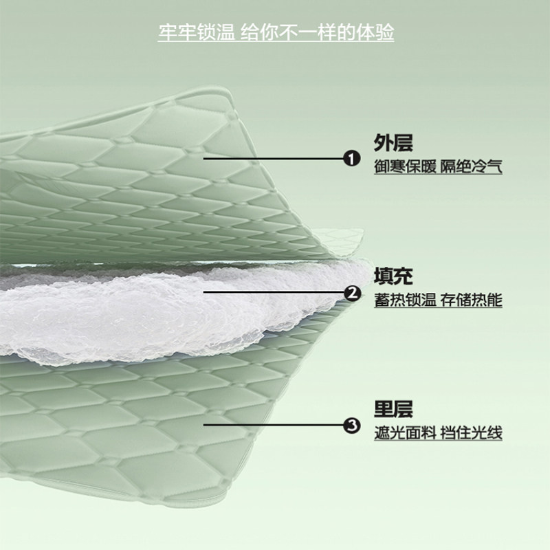 大学生宿舍一体式床帘保暖蚊帐全罩式夹棉防寒纹帐遮光保温防风,淘宝优惠券,粉丝福利购,淘宝优惠卷