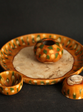 陶瓷装饰复古纯手工装饰茶盘艺术