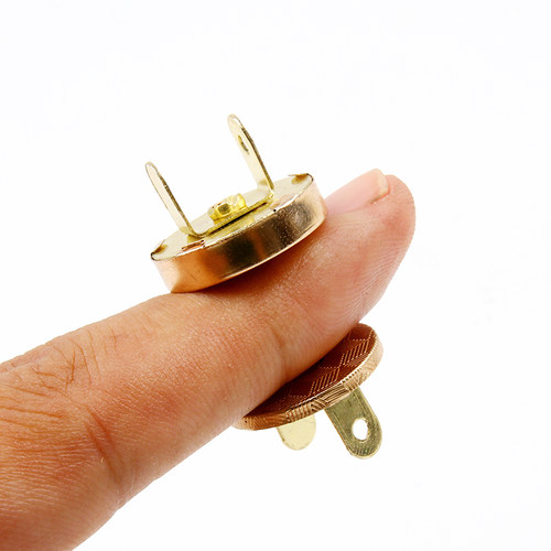 DIY手工布艺拼布皮具五金箱包配件磁扣吸扣钱包扣磁铁扣暗扣纽扣 - 图0
