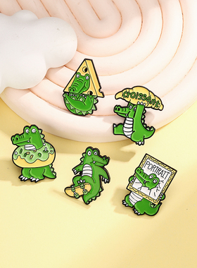 原创设计风百搭情侣饰品别针