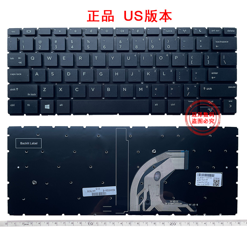 HP惠普430 435 G6 430 G7 HSN-Q23C Q14C键盘ZHAN战 66 Pro 13 G2 - 图3