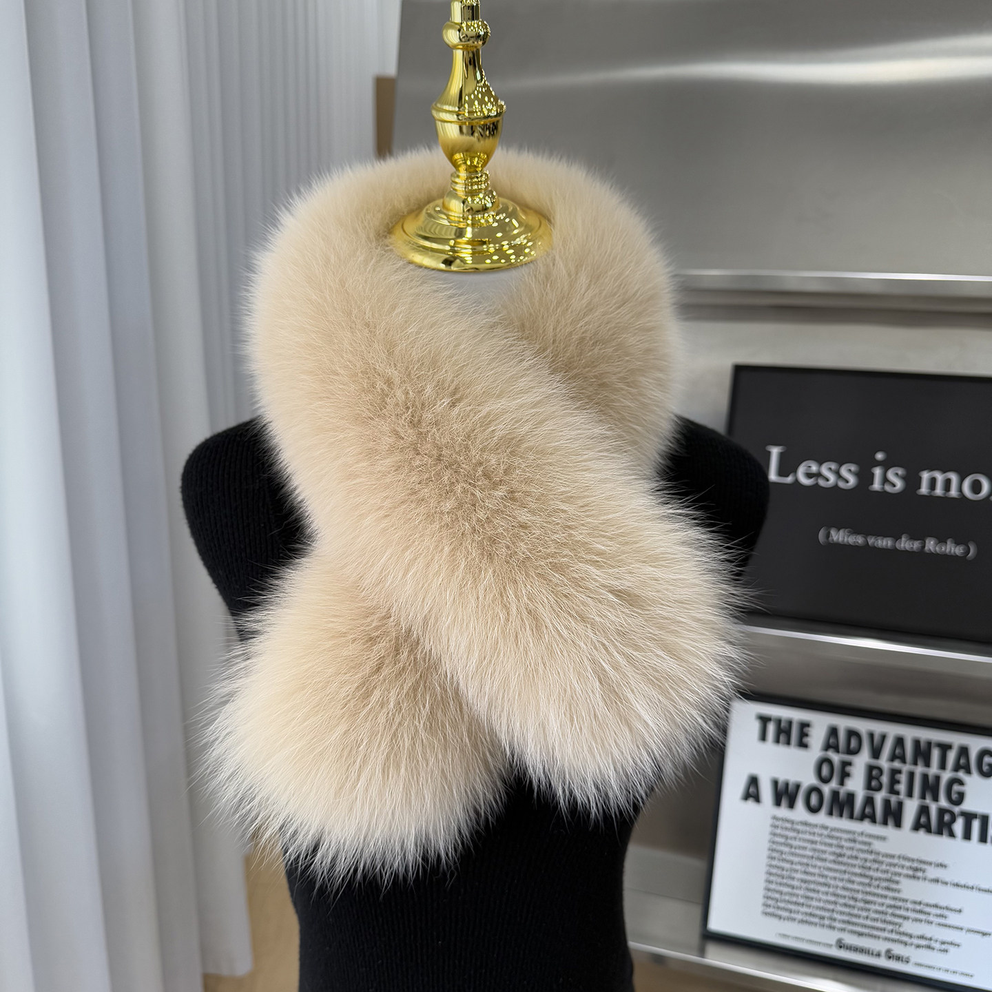 真狐狸毛围巾女冬季双面保暖百搭整张真毛领气质皮草围脖韩版加厚,淘宝优惠券,粉丝福利购,淘宝优惠卷